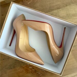Christian Louboutin So Kate Elegant Nude Stiletto Heels